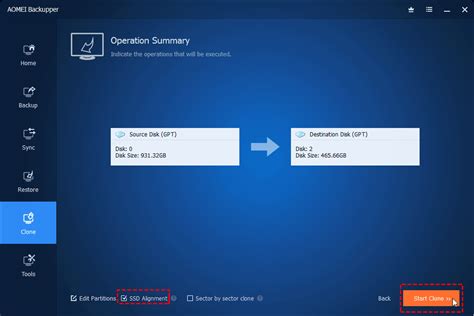 clone uefi gpt to ssd